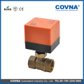 Plastic electric gas shut off valve 3pc with low price